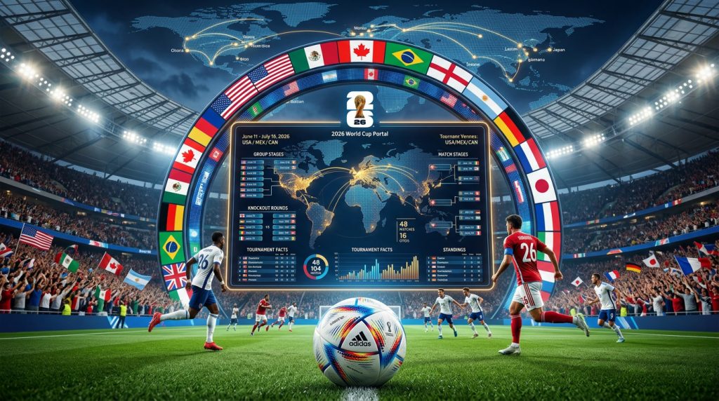 informasi piala dunia 2026, peserta world cup 2026, jadwal turnamen sepak bola, stadion piala dunia, grup world cup, berita piala dunia terbaru