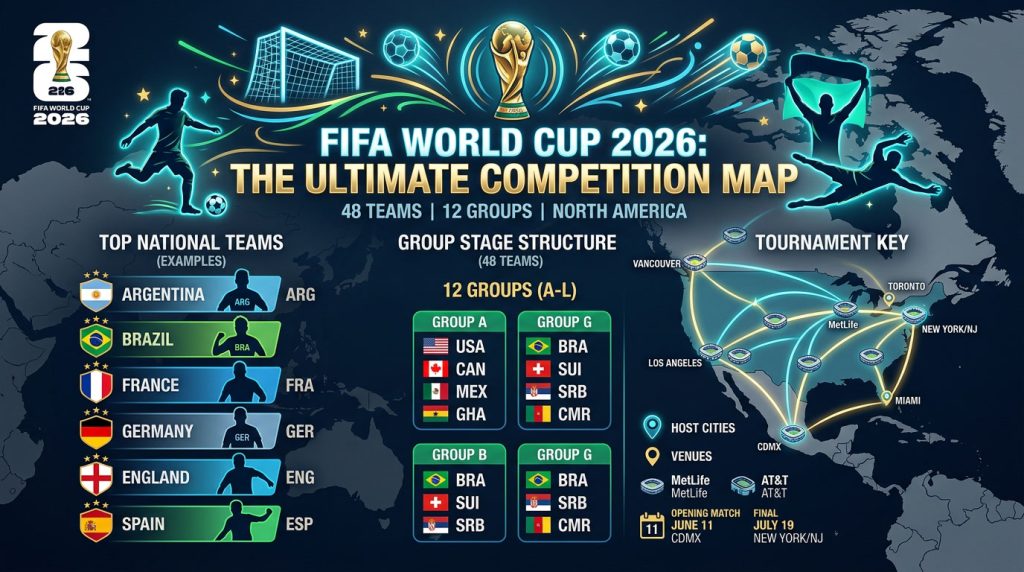 Piala Dunia 2026, tim unggulan Piala Dunia, grup Piala Dunia 2026, pemain Piala Dunia
