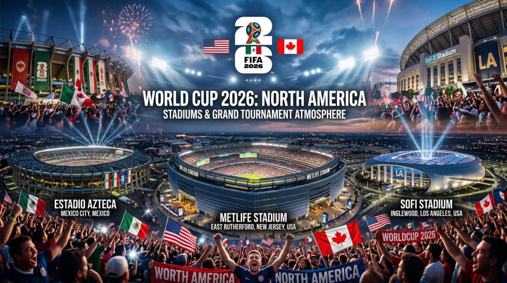 stadion Piala Dunia 2026, venue World Cup 2026, kota tuan rumah Piala Dunia, lokasi pertandingan Piala Dunia